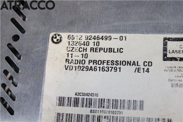 Bilstereo til BMW 3-Serie 2005-2011 (E90/E91/E92/E93) (E90/E91/E92/E93) (65129246499|)