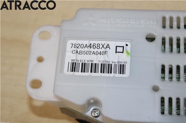 Varmeapparat betjening til Mitsubishi Outlander 2012-2015 (Type III, Fase 1) (7820A468XA|)