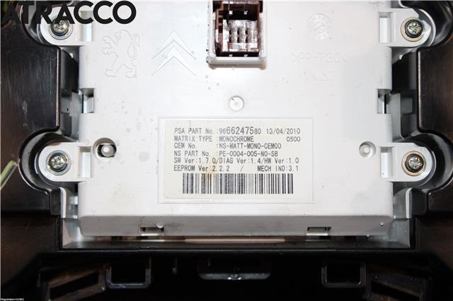Instrumentpanel til Peugeot 3008 2009-2016 (Type I)  (6103Y4|)