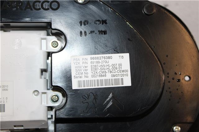 Instrumentpanel til Peugeot 3008 2009-2016 (Type I)  (6103Y4|)