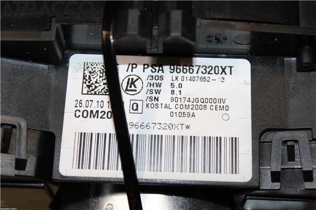 Bryter combi til Peugeot 3008 2009-2016 (Type I)  (6242WQ|)