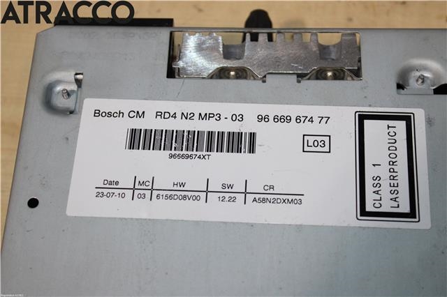 Bilstereo til Peugeot 3008 2009-2016 (Type I)  (6574PT|)