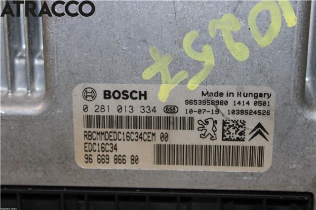 Styreenhet motor til Peugeot 3008 2009-2016 (Type I)  