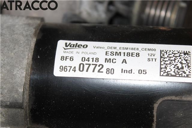 Starter til Peugeot 308 2013-2021 (Type II)  (9674077280|)