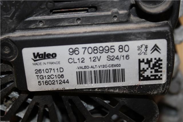 Dynamo til Peugeot 308 2013-2021 (Type II)  (9670899580|)