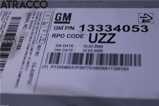 Bilstereo navigasjon spiller til Opel Astra J 2010-2015  (22836293|)