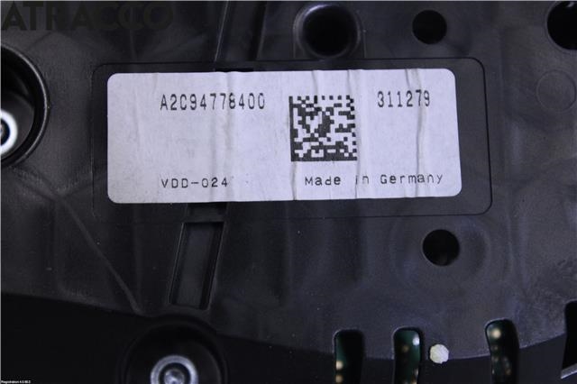 Speedometer til VW Golf VII 2012-2017 (Fase 1)  (5G1920754A|)