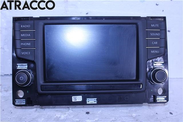 Multimedia display (MCU - Media Controller Unit) til VW Golf VII, 2012-2017 (Fase 1)  (3G0919605D)