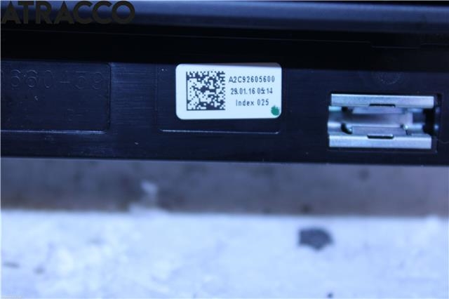 Multimedia display (MCU - Media Controller Unit) til VW Golf VII 2012-2017 (Fase 1)  (3G0919605D|)