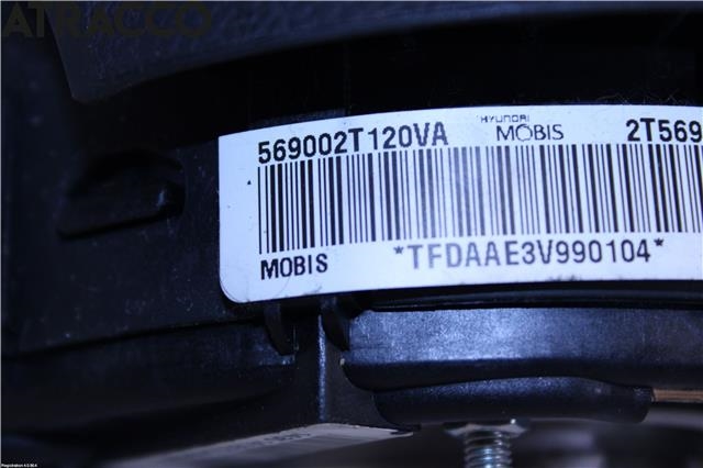 Airbag rattpute til Kia Optima 2014-2017  (569002T120VA|)