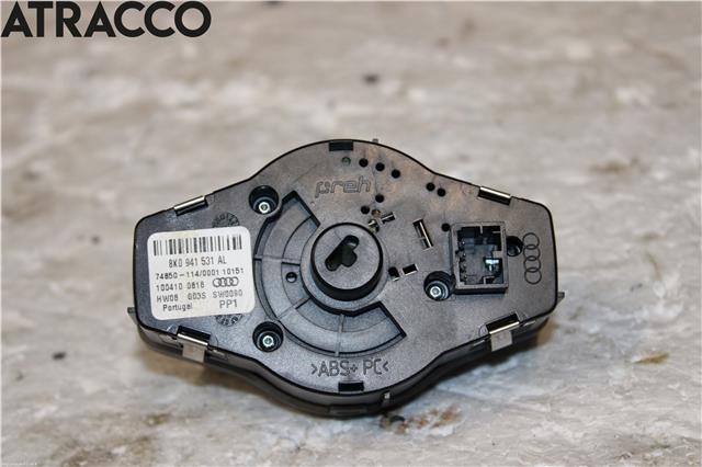 Bryter lys til Audi A4 2007-2014 (Type IV) (B8) (B8) (8K0941531AL|)