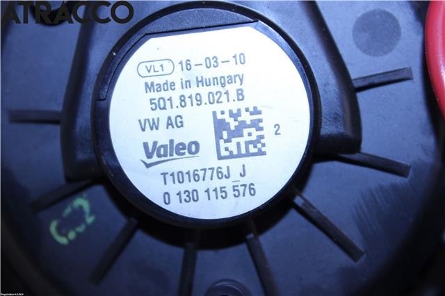 Varmeapparat motor til VW e-Golf 2014-2017 (Fase 1) (5Q1819021E|)