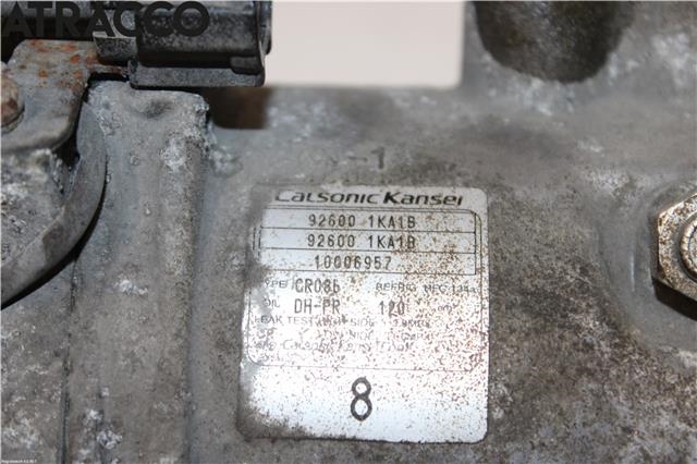 Aircondition kompressor til Nissan Juke 2010-2014 (Fase 1) (926001KA1B|)