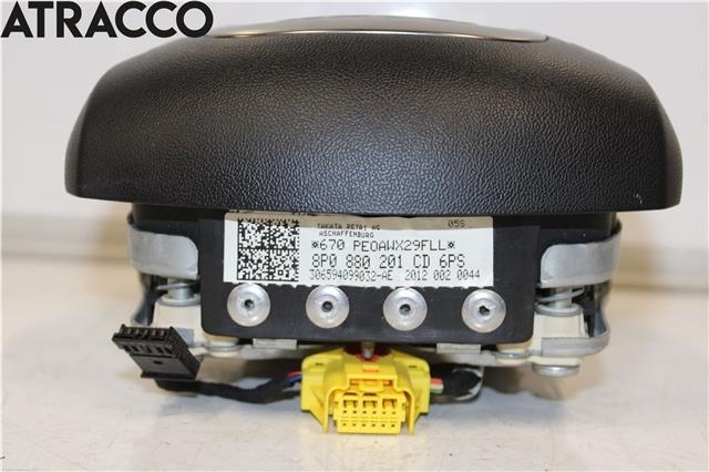 Airbag rattpute til Audi A3 2009-2012 (Type II, Fase 2)  (8P0880201CD|)