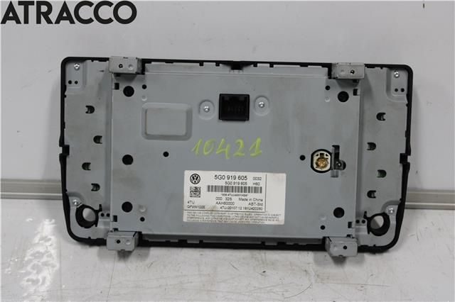 Multimedia display (MCU - Media Controller Unit) til VW Golf VII 2012-2017 (Fase 1)  (5G0919605|)