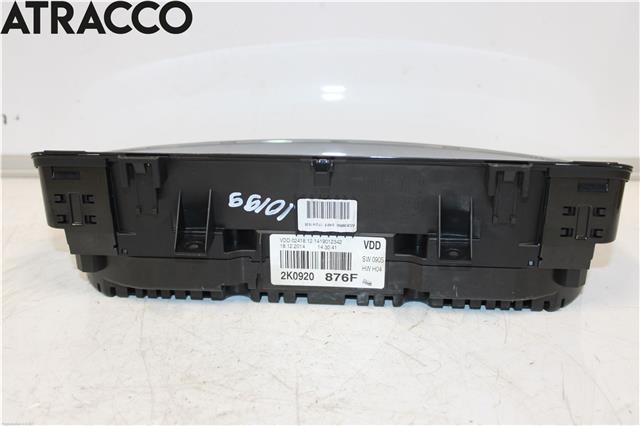 Instrumentpanel til VW Caddy 2010-2015 (Type III, Fase 2)  (2K0920876F|)