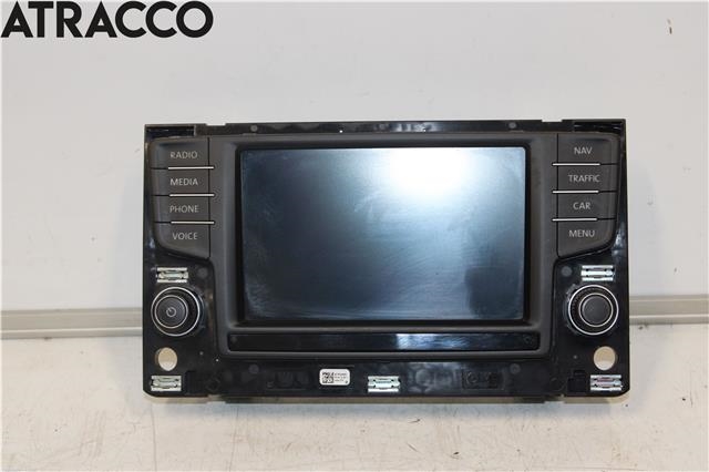 Multimedia display (MCU - Media Controller Unit) til VW Golf VII, 2012-2017 (Fase 1)  (3G0919605D)