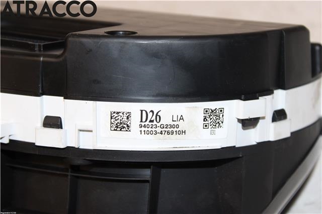 Instrumentpanel til Hyundai Ioniq Electric 2016-2019 (Fase 1) (94023G2300|)
