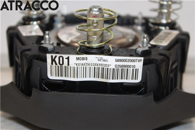 Airbag rattpute til Hyundai Ioniq Electric 2016-2019 (Fase 1) (56900G2000T9Y|)