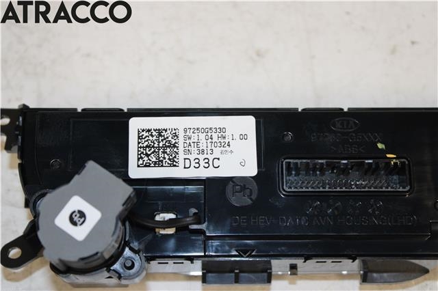 Varmeapparat betjening til Kia Niro 2016-2021  (97250G5330|)