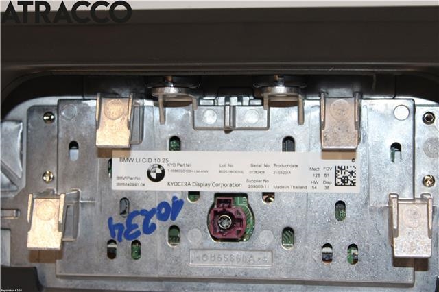 Multimedia display (MCU - Media Controller Unit) til BMW i3 2013-2022  (684299104|)