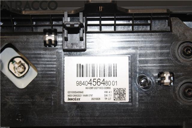 Multimedia display (MCU - Media Controller Unit) til Citroën ë-C4 2020-->>