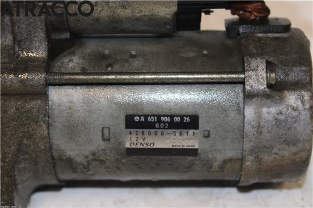 Starter diesel til Mercedes Vito/Viano 2010-2014 (Fase 2) (W639) (W639) (A6519060026|)