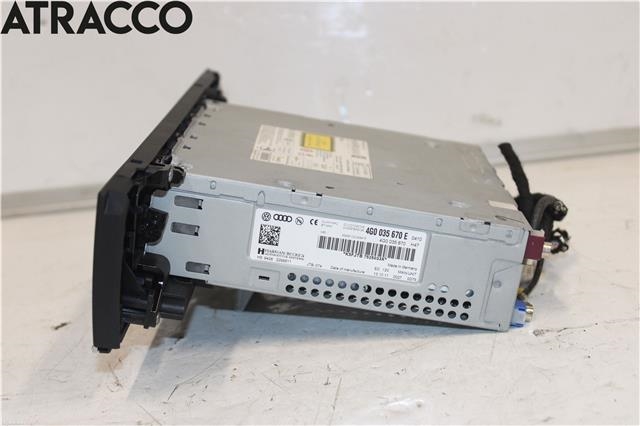 Bilstereo til Audi A7 2010-2014 (Type I, Fase 1)  (4G0035670E|)