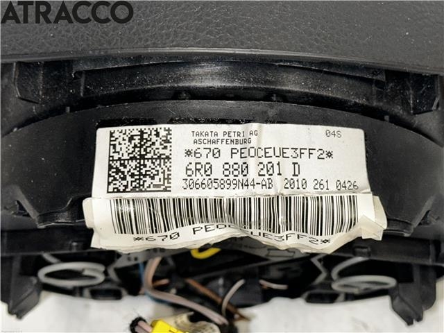 Airbag rattpute til VW Polo 2009-2014 (Type V, Fase 1)  (6R0880201J|)