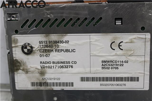 Bilstereo til BMW X3 2007-2010 (Fase 2) (E83) (E83)