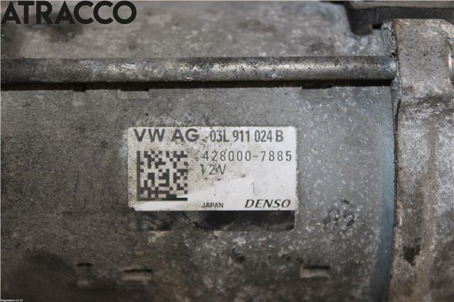 Starter diesel til Audi A4 2007-2014 (Type IV) (B8) (B8) (03L911021G|)