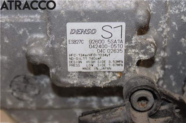 Aircondition kompressor til Nissan Leaf 2018-->> (Type II)  (926005SA1A|)