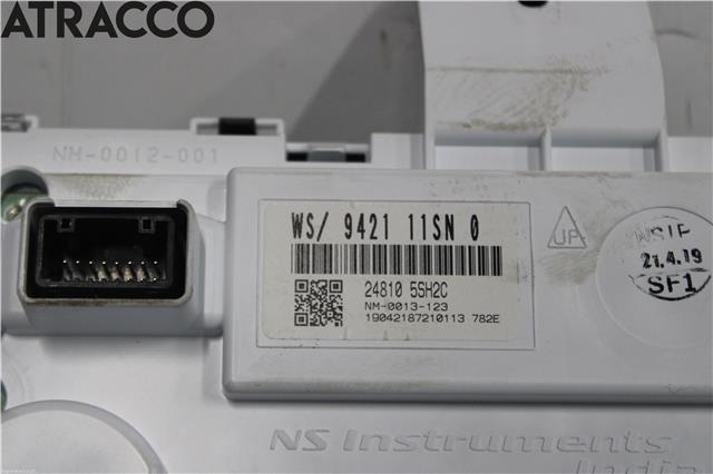 Instrumentpanel til Nissan Leaf 2018-->> (Type II)  (248105SH2C|)