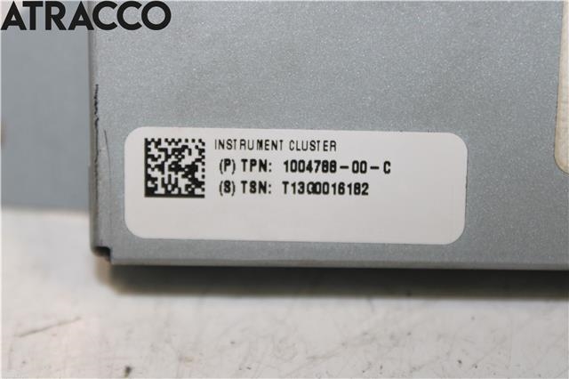 Instrumentpanel til Tesla Model S 2013-2016 (Fase 1)  
