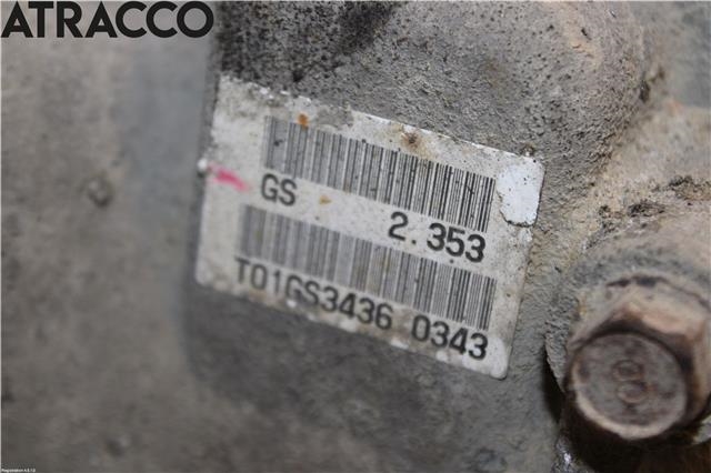 Kardang klokke bak til Mitsubishi Outlander 2007-2010 (Type II, Fase 1)  (3501A114|)