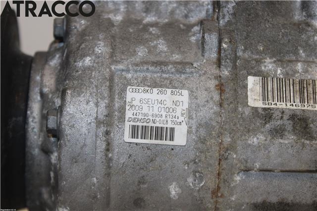 Aircondition kompressor til Audi Q5 2008-2012 (Type I, Fase 1)  (8K0260805L|)