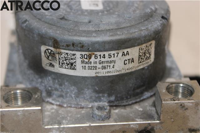 ABS sentral til VW Golf, Plus/Cross 2009-2013 (Fase 2)  (3Q0614517AF|)