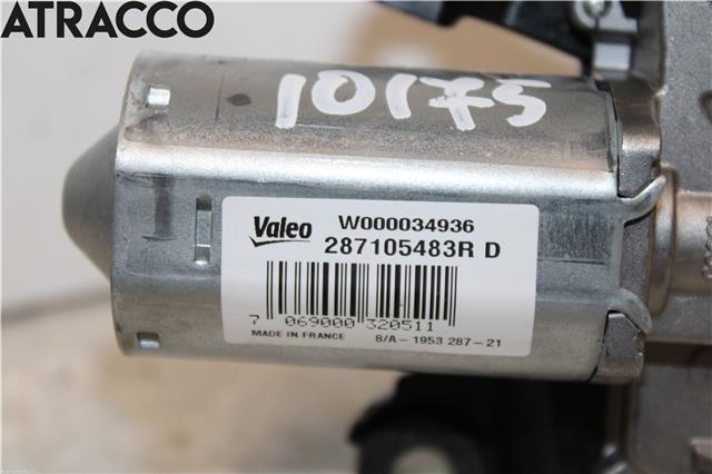 Viskermotor bakrute til Renault Zoe 2013-2019 (Fase 1)  (287105483R|)