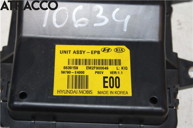 Styreenhet elektrisk parkbrems (EPB - Electric Parking Brake) til Kia Soul 2014-2019 (Type II)  (59790E4000|)