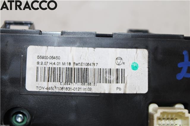 Varmeapparat betjening til Toyota Avensis 2009-2015 (Type III, Fase 1) (5590005450|)