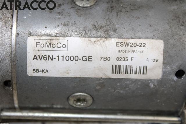 Starter diesel til Ford Mondeo 2011-2014 (Type IV, Fase 2)  (AV6N11000GE|)