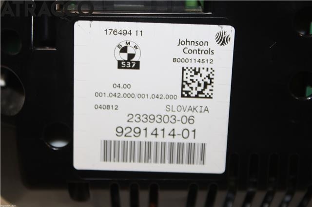 Instrumentpanel til BMW X3 2010-2017 (F25) (F25) (62109358981|)