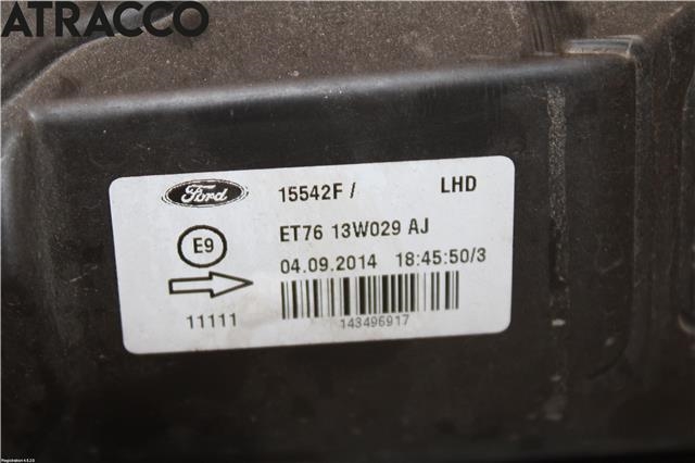 Frontlykt venstre halogen til Ford Transit Courier 2014-2018 (Type I, Fase 1) (ET7613W029AM|)