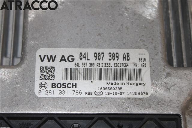 Styreenhet motor til VW Caddy 2015-2020 (Type III, Fase 3)  (04L907309AB|)