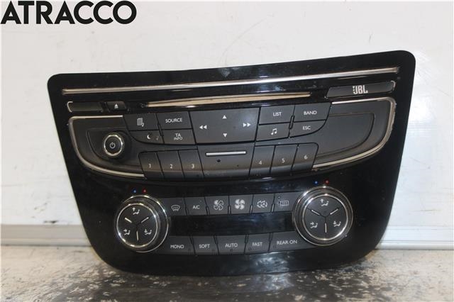 Varmeapparat betjening til Peugeot 508 2011-2014 (Type I, Fase 1) (6155JZ|)