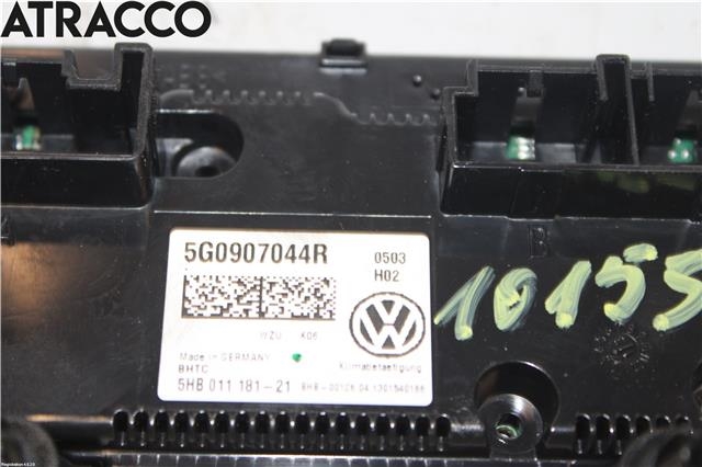 Varmeapparat betjening til VW Golf VII 2012-2017 (Fase 1)  (5G0907044BD|)