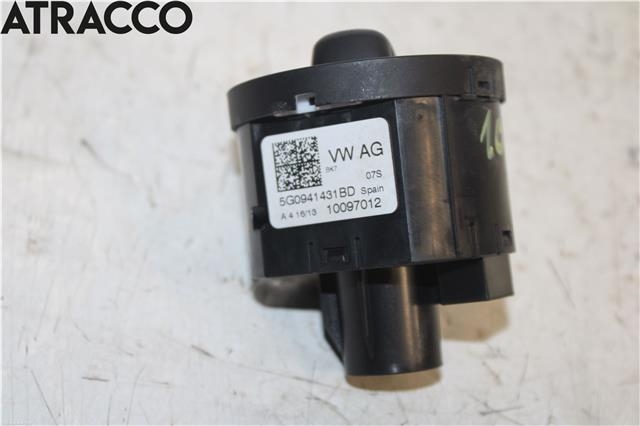 Bryter lys til VW Golf VII 2012-2017 (Fase 1)  (5G0941431BD|)