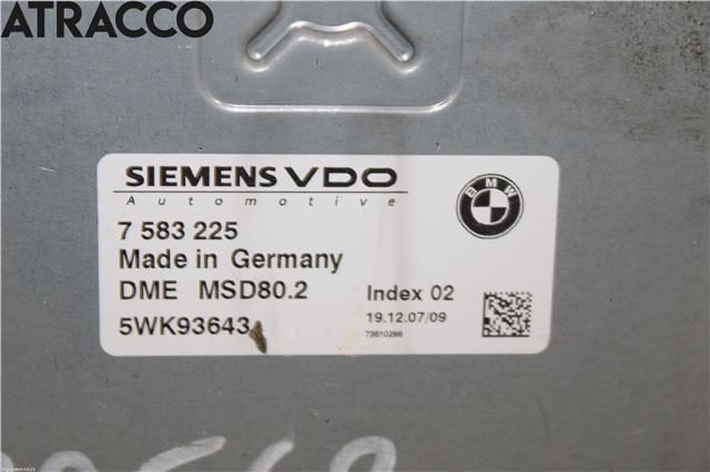Styreenhet motor til BMW 1-Serie 2004-2011 (E81/E82/E87/E88) (E81/E82/E87/E88) (12147579144|)