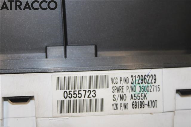 Instrumentpanel til Volvo V50 2007-2012 (Fase 2)  (36002714|)