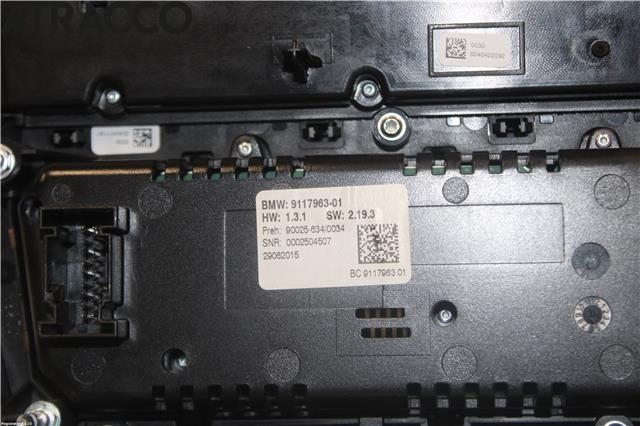 Varmeapparat betjening til BMW 5-Serie 2010-2017 (F10/F11) (F10/F11) (61319328426|)